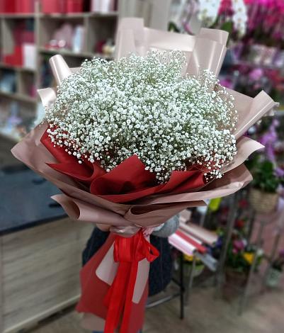 Букет цветов из: Гипсофила в Буинске