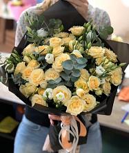Букет цветов из:  Розы и Лизиантусы #REPLACE_PRED# Буинске